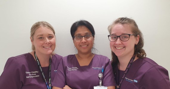 The Tissue Viability team