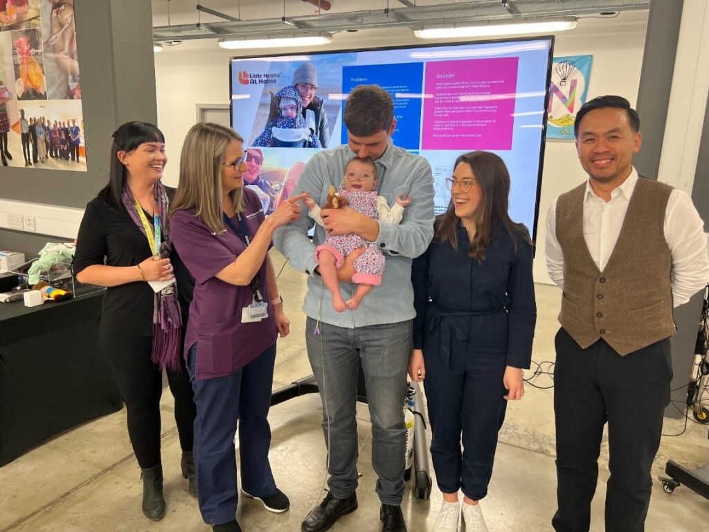 Patient, parents and innovation team