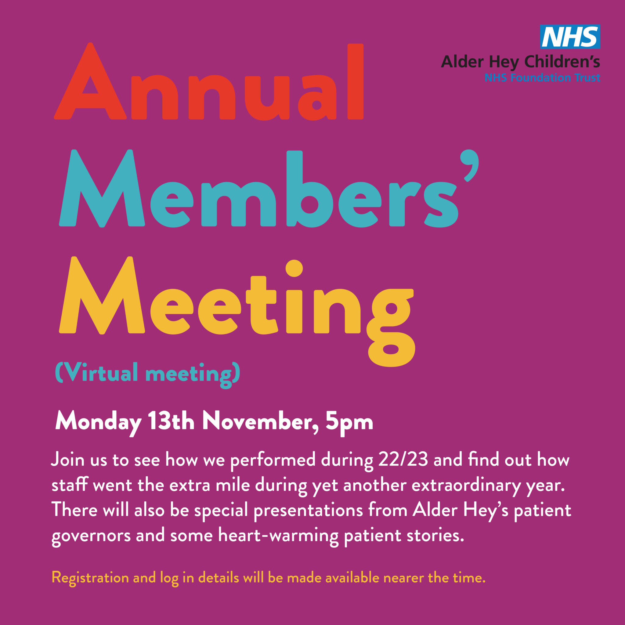 Alder Hey Annual Report and Accounts 22/23 Alder Hey Children's