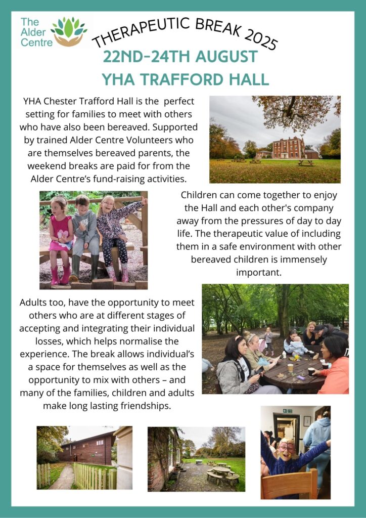A poster for the 2025 therapeutic break, read below for more information.