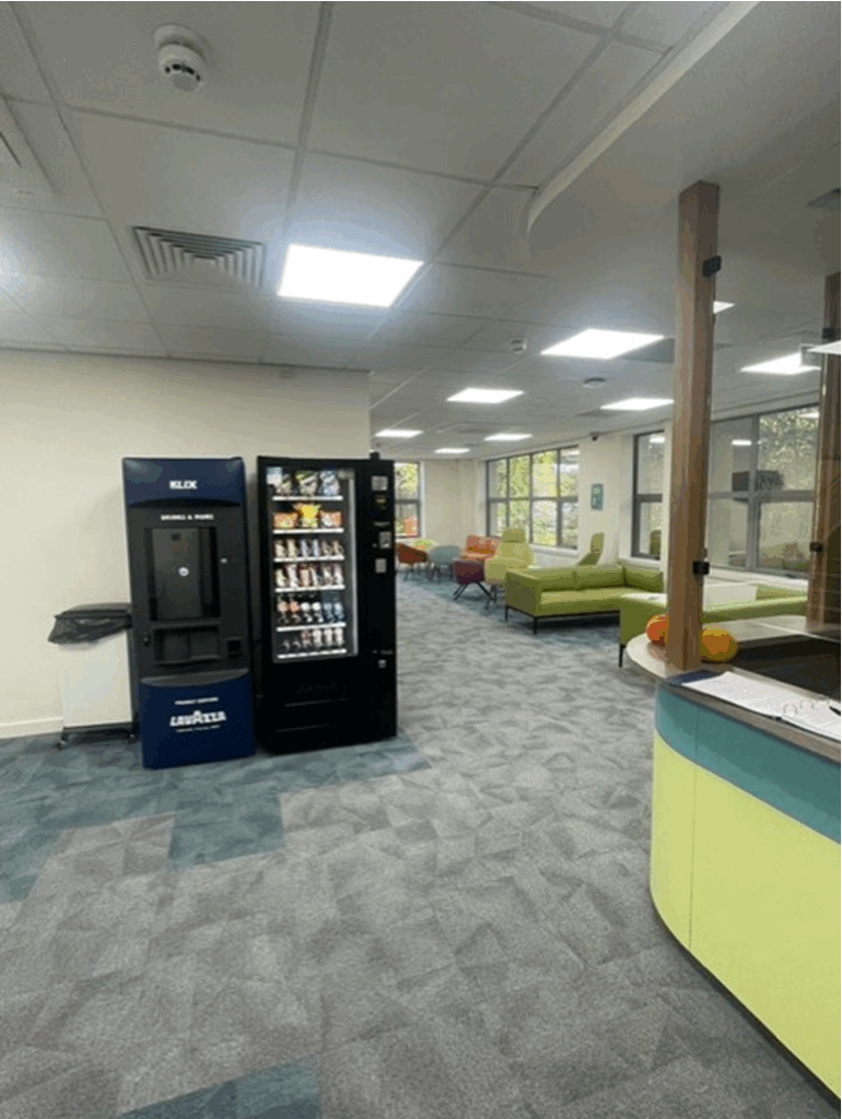 An image showing the waiting area of Willow Mere