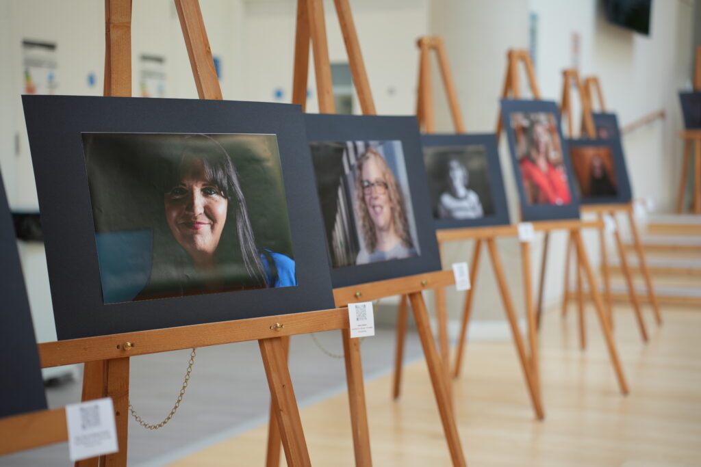 Photo of art exhibition