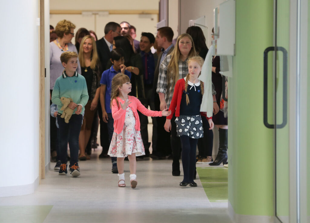 An exclusive look around the new Alder Hey Hospital as a group of young ambassadors were shown around the new building and suitably impressed.