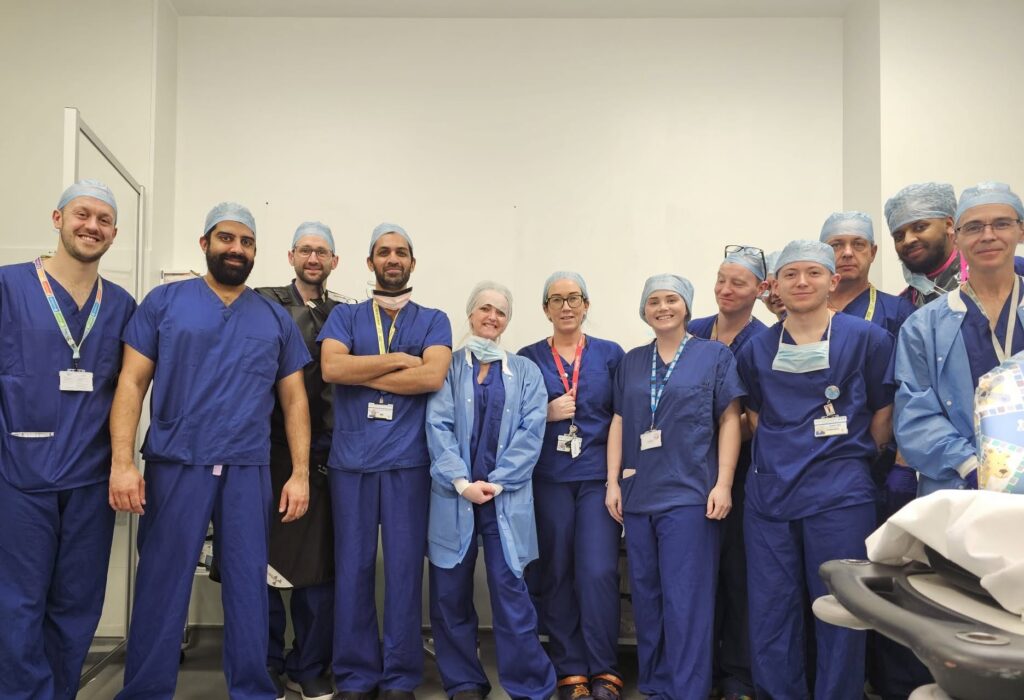 Group photo of surgeons