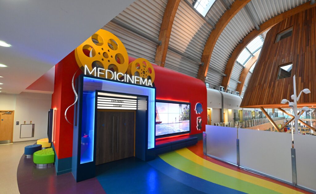 Photo of Alder Hey's new MediCinema