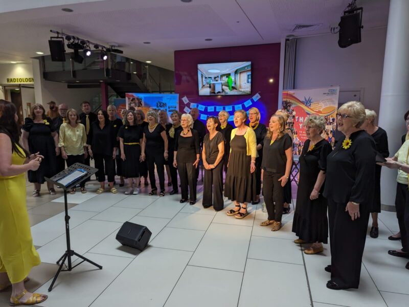Choir in atrium