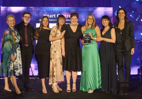 Alder Hey Cardiac representatives at the RCN awards