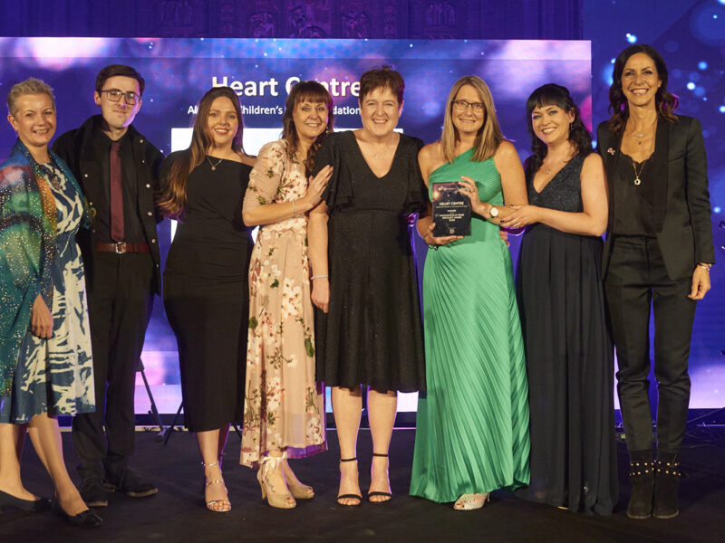 Alder Hey Cardiac representatives at the RCN awards