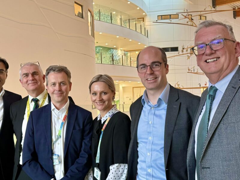 A picture of Alder Hey & Strasys representatives