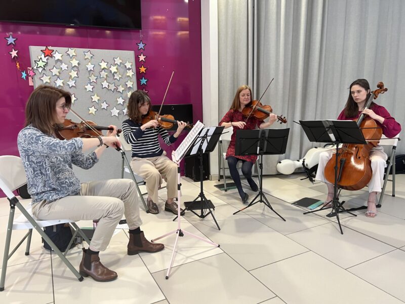 Photo of Liverpool Philharmonic Orchestra in the atrium