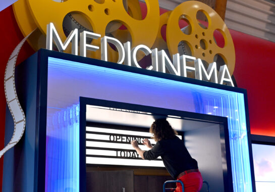 An image of the outside of the Alder Hey MediCinema