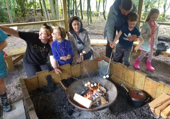 A group on an Alder Centre trip