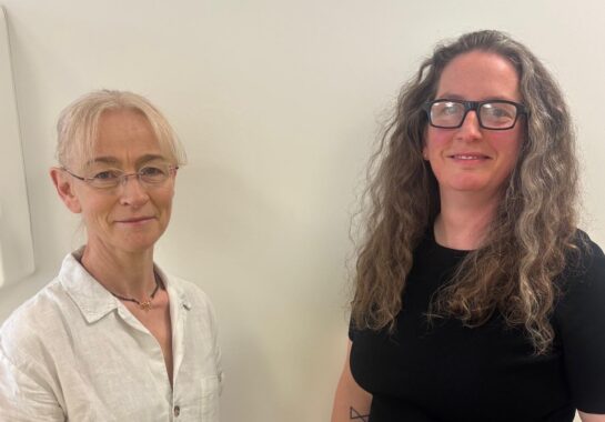 Rachel Isba and colleague