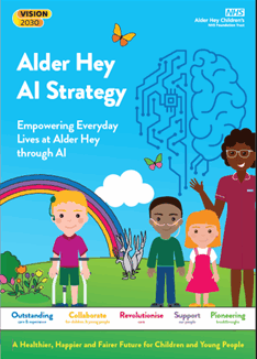 Image of the front cover of the AI Strategy