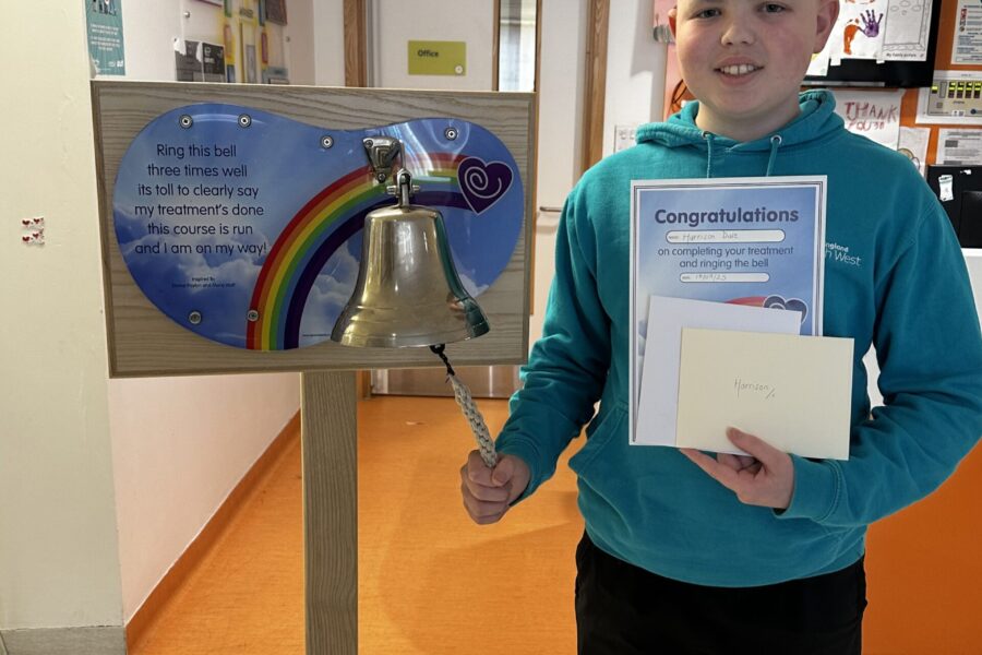Harrison Dale - End of Treatment Bell - September 2025 (1)