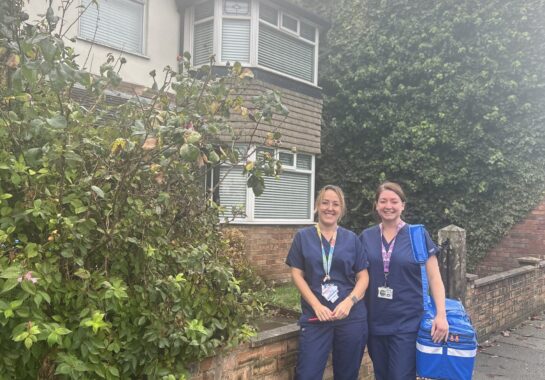 Nadine MacDonald and Toni (Antonia) Derbyshire