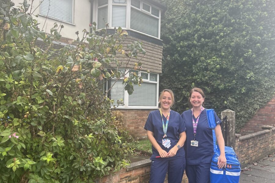 Nadine MacDonald and Toni (Antonia) Derbyshire