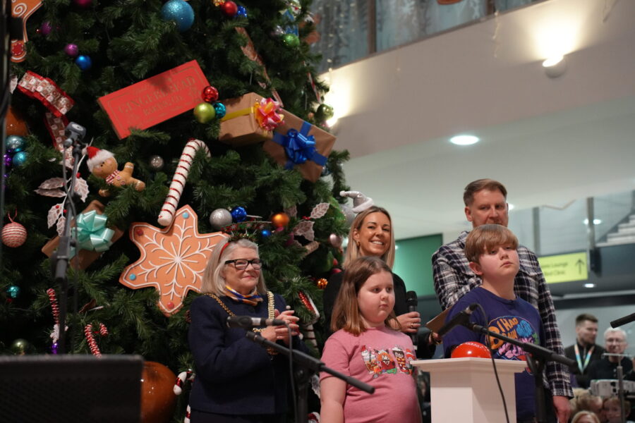 Christmas Lights Switch On 2025 - Switch On moment (13)