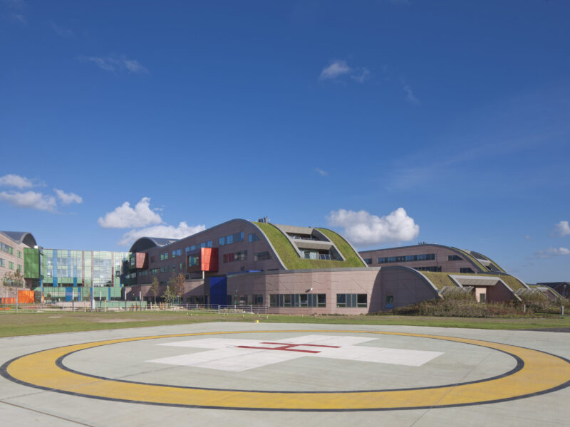 Exterior photograph of Alder Hey.