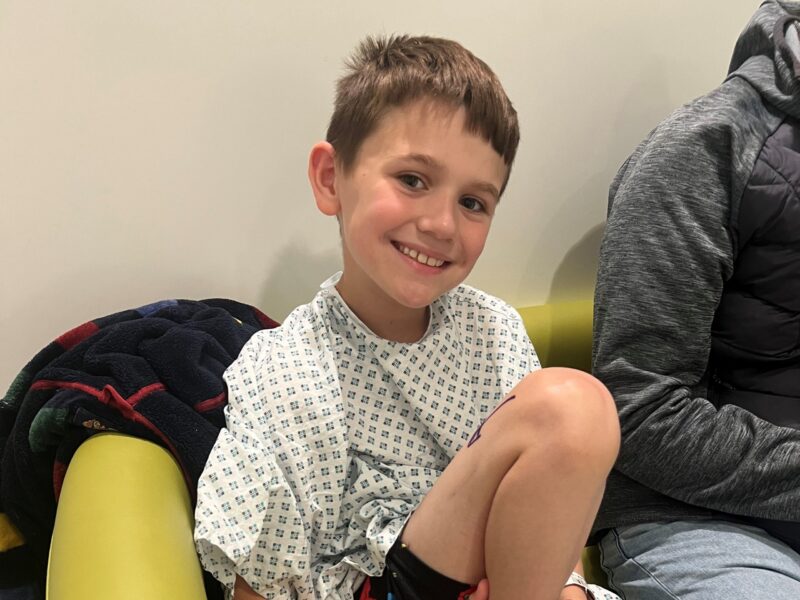 Alder Hey leg lengthening patient Alfie
