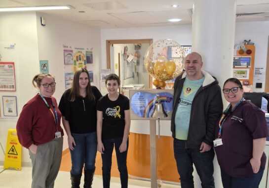 Evie-Rose Birch - End of Treatment Bell - February 2026