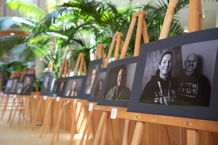 Image of art exhibition