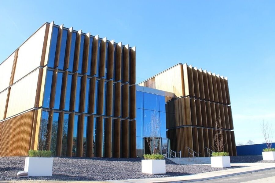 The front of the Institute building at Alder Hey