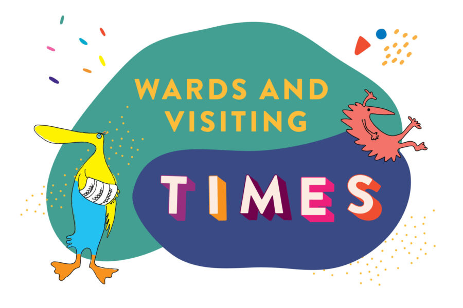 Wards and visiting times
