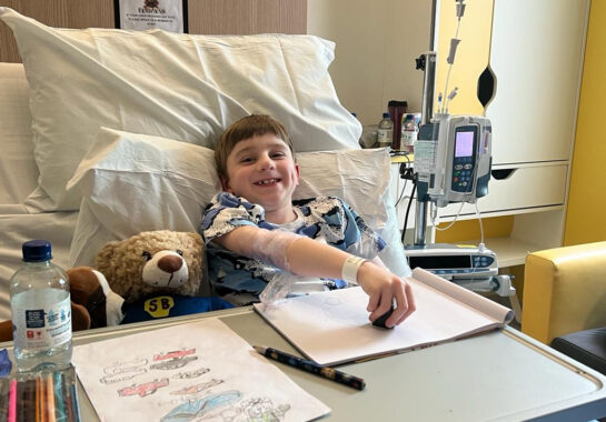 Teddy - first Alder Hey patient to benefit from Gene Therapy