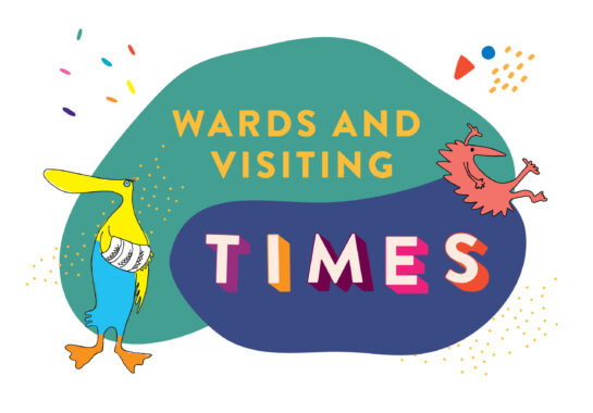Wards and visiting times